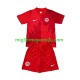 Maglia Canada Bambino Casa Divisa Mondiali 2026 Manica Corta