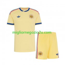 Maglia Curacao Bambino Trasferta Divisa Mondiali 2026 Manica Corta