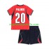 Maglia Inghilterra Cole Palmer 20 Bambino Trasferta Divisa Mondiali 2026 Manica Corta