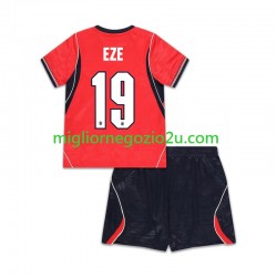 Maglia Inghilterra Eberechi Eze 19 Bambino Trasferta Divisa Mondiali 2026 Manica Corta