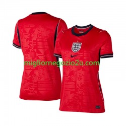 Maglia Inghilterra Donna Trasferta Divisa Mondiali 2026 Manica Corta