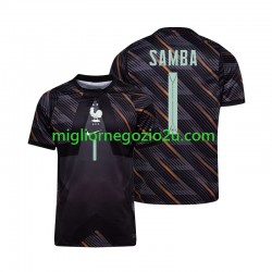 Maglia Francia Brice Samba 1 Portiere Uomo Casa Divisa Mondiali 2026 Manica Corta