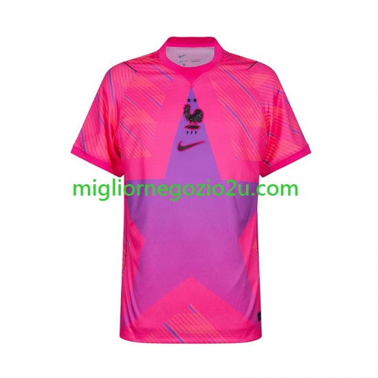Maglia Francia Portiere Uomo Trasferta Divisa Mondiali 2026 Manica Corta