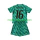 Maglia Francia Mike Maignan 16 Portiere Bambino Terza Divisa Mondiali 2026 Manica Corta