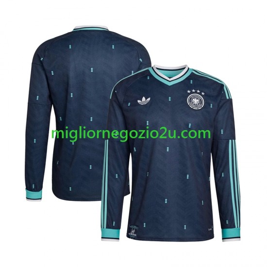 Maglia Germania Uomo Trasferta Divisa Mondiali 2026 Manica Lunga