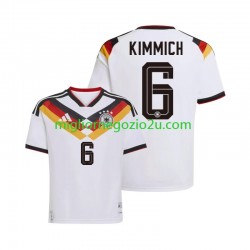 Maglia Germania Joshua Kimmich 6 Uomo Casa Divisa Mondiali 2026 Manica Corta