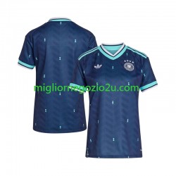 Maglia Germania Donna Trasferta Divisa Mondiali 2026 Manica Corta