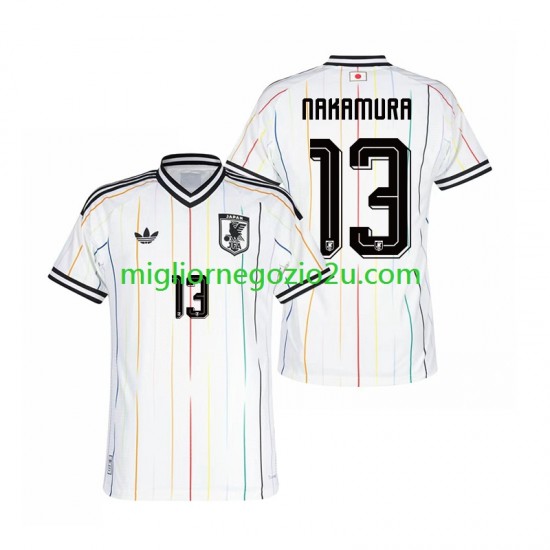 Maglia Giappone Keito Nakamura 13 Uomo Trasferta Divisa Mondiali 2026 Manica Corta