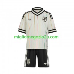 Maglia Giappone Bambino Trasferta Divisa Mondiali 2026 Manica Corta