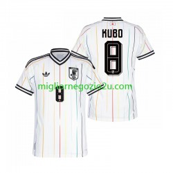 Maglia Giappone Kubo 8 Uomo Trasferta Divisa Mondiali 2026 Manica Corta
