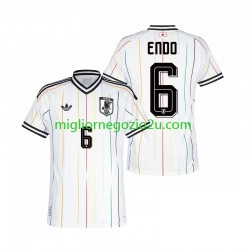 Maglia Giappone Wataru Endo 6 Uomo Trasferta Divisa Mondiali 2026 Manica Corta