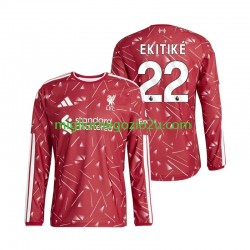Maglia Liverpool Hugo Ekitike 22 Uomo Casa Divisa 2026-2027 Manica Lunga