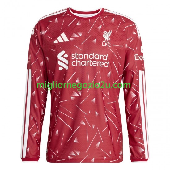 Maglia Liverpool Uomo Casa Divisa 2026-2027 Manica Lunga