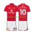 Maglia Manchester United Matheus Cunha 10 Bambino Casa Divisa 2026-2027 Manica Corta