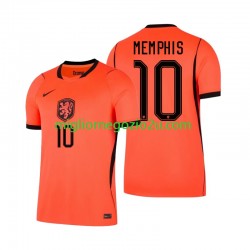 Maglia Paesi Bassi Memphis Depay 10 Uomo Casa Divisa Mondiali 2026 Manica Corta