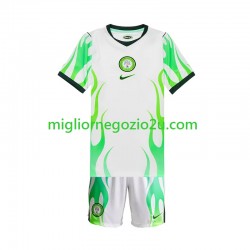 Maglia Nigeria Bambino Trasferta Divisa 2026 Manica Corta