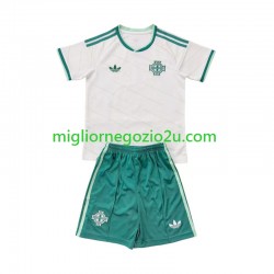 Maglia Irlanda Del Nord Bambino Trasferta Divisa 2026 Manica Corta