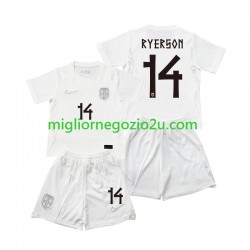 Maglia Norvegia Julian Ryerson 14 Bambino Terza Divisa Mondiali 2026 Manica Corta