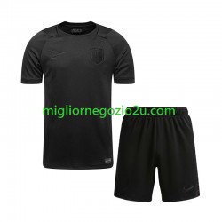 Maglia Norvegia Bambino Trasferta Divisa Mondiali 2026 Manica Corta