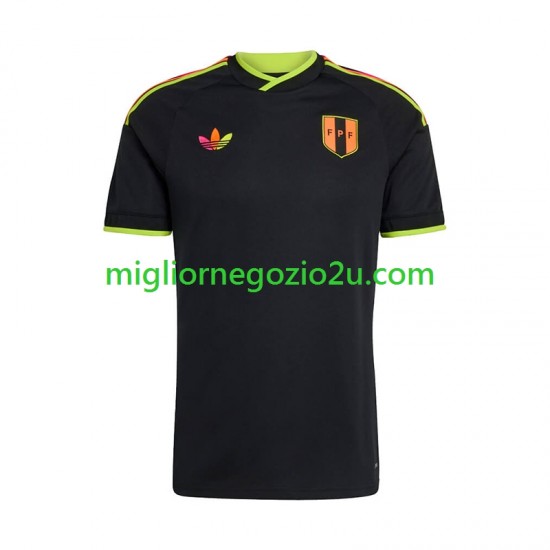 Maglia Perù Uomo Trasferta Divisa 2026 Manica Corta