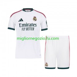 Maglia Real Madrid Bambino Casa Divisa 2026-2027 Manica Corta