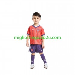 Maglia Scozia Bambino Trasferta Divisa Mondiali 2026 Manica Corta
