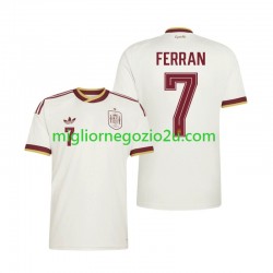 Maglia Spagna Ferran Torres 7 Uomo Trasferta Divisa Mondiali 2026 Manica Corta