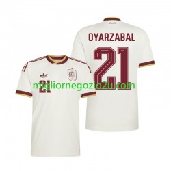 Maglia Spagna Mikel Oyarzabal 21 Uomo Trasferta Divisa Mondiali 2026 Manica Corta