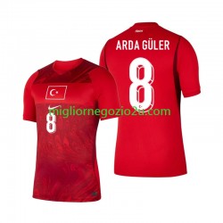 Maglia Turchia Arda Guler 8 Uomo Casa Divisa Mondiali 2026 Manica Corta