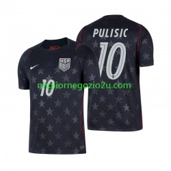 Maglia Stati Uniti Christian Pulisic 10 Uomo Trasferta Divisa Mondiali 2026 Manica Corta