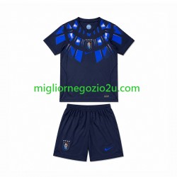Maglia Uruguay Bambino Trasferta Divisa Mondiali 2026 Manica Corta