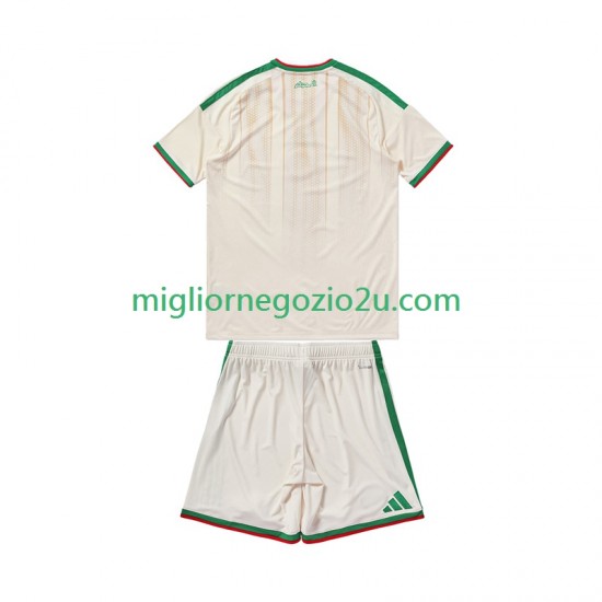 Maglia Algeria Bambino Casa Divisa 2026 Manica Corta