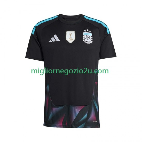 Maglia Argentina Portiere Uomo Casa Divisa Mondiali 2026 Manica Corta