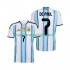 Maglia Argentina Rodrigo De Paul 7 Uomo Casa Divisa Mondiali 2026 Manica Corta