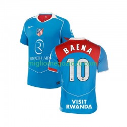 Maglia Atlético Madrid Alex Baena 10 Uomo Terza Divisa 2025-2026 Manica Corta