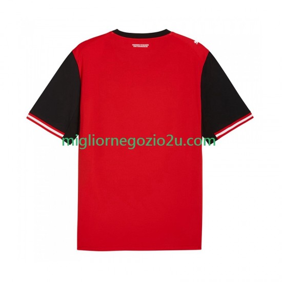 Maglia Austria Uomo Casa Divisa Mondiali 2026 Manica Corta