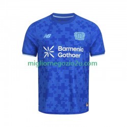 Maglia Bayer 04 Leverkusen Uomo Terza Divisa 2025-2026 Manica Corta