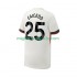 Maglia Chelsea Moises Caicedo 25 Uomo Trasferta Divisa 2025-2026 Manica Corta