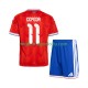 Maglia Cile Lucas Cepeda 11 Bambino Casa Divisa 2026 Manica Corta
