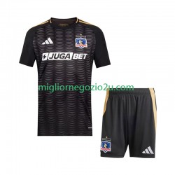Maglia Colo-Colo Bambino Trasferta Divisa 2025-2026 Manica Corta