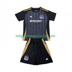 Maglia Colo-Colo Bambino Trasferta Divisa 2025-2026 Manica Corta