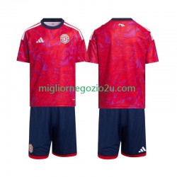 Maglia Costa Rica Bambino Casa Divisa 2026 Manica Corta