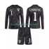 Maglia Croazia DOMINIK LIVAKOVIC 1 Portiere Bambino Terza Divisa 2024 Manica Lunga