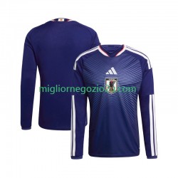 Maglia Giappone Uomo Casa Divisa Mondiali 2026 Manica Lunga
