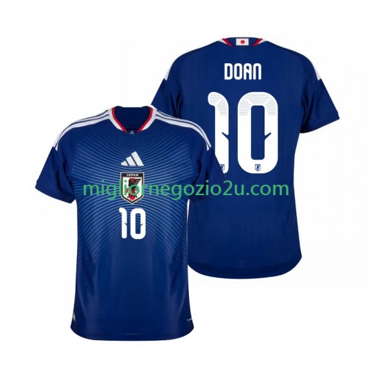 Maglia Giappone Ritsu Doan 10 Uomo Casa Divisa Mondiali 2026 Manica Corta