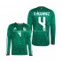 Maglia Messico Edson Alvarez 4 Uomo Casa Divisa Mondiali 2026 Manica Lunga