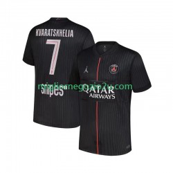 Maglia Paris Saint-Germain Khvicha Kvaratskhelia 7 Uomo Quarta Divisa 2025-2026 Manica Corta