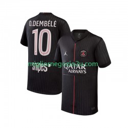 Maglia Paris Saint-Germain Ousmane Dembele 10 Uomo Quarta Divisa 2025-2026 Manica Corta