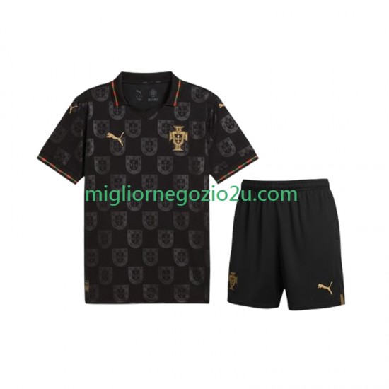Maglia Portogallo Special Bambino Casa Divisa 2025-2026 Manica Corta