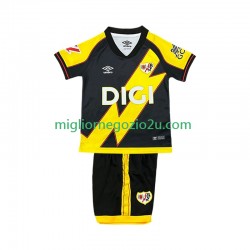 Maglia Rayo Vallecano Bambino Terza Divisa 2025-2026 Manica Corta